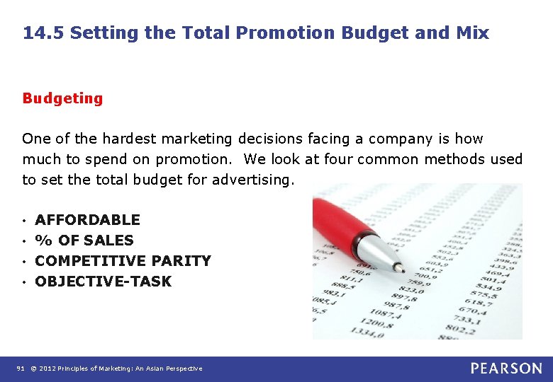 14. 5 Setting the Total Promotion Budget and Mix Budgeting One of the hardest 14. 5 Setting the Total Promotion Budget and Mix Budgeting One of the hardest