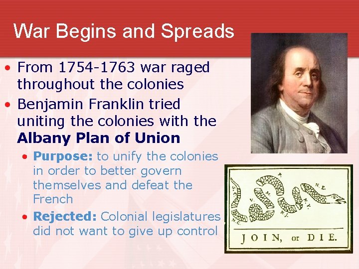The French and Indian War Road to Revolution