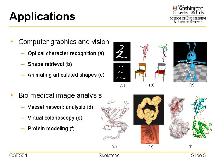 Applications • Computer graphics and vision – Optical character recognition (a) – Shape retrieval