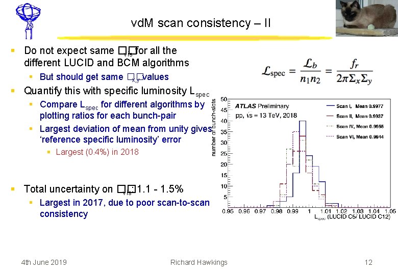 vd. M scan consistency – II § Do not expect same �� vis for