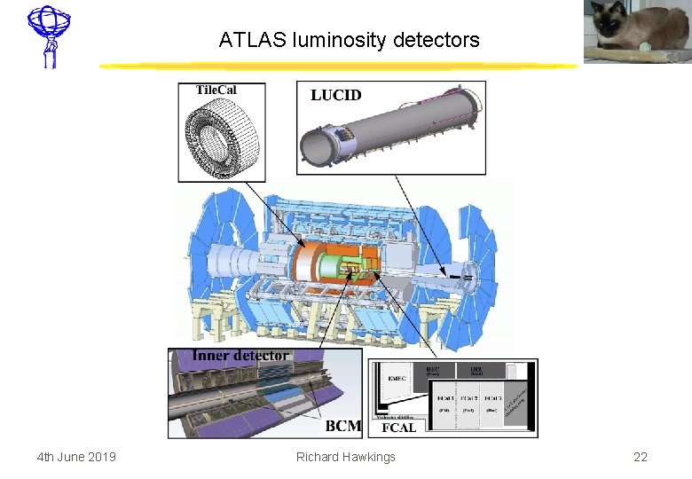ATLAS luminosity detectors 4 th June 2019 Richard Hawkings 22 