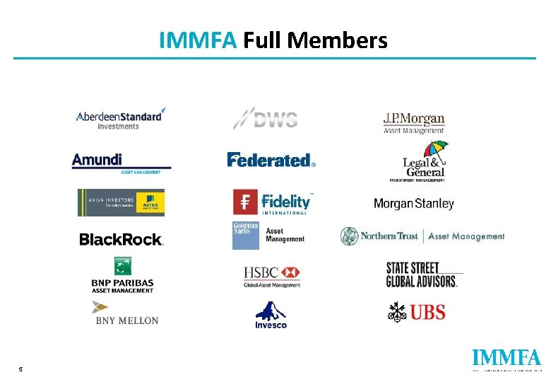 IMMFA Full Members 5 