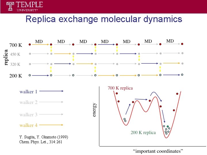 Statistical Thermodynamics Spring 2013 replica Replica exchange molecular dynamics Y. Sugita, Y. Okamoto (1999)