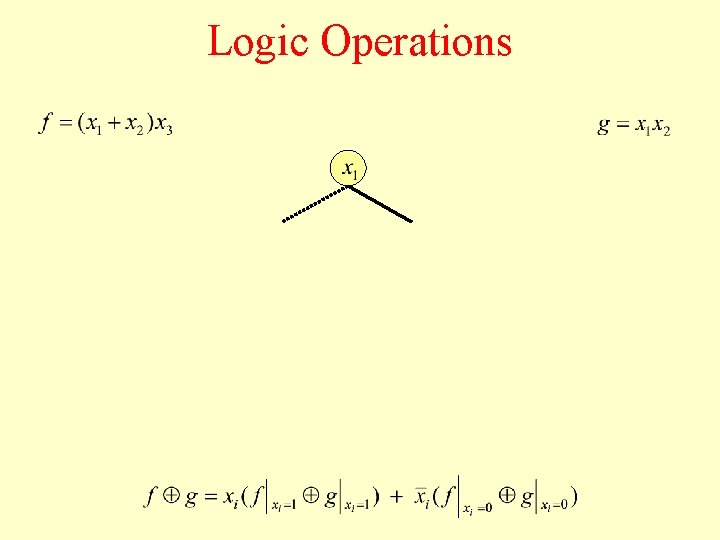 Logic Operations 