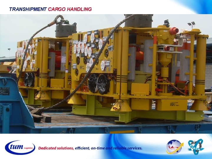 TRANSHIPMENT CARGO HANDLING TRANSHIPMENT CARGO HANDLING