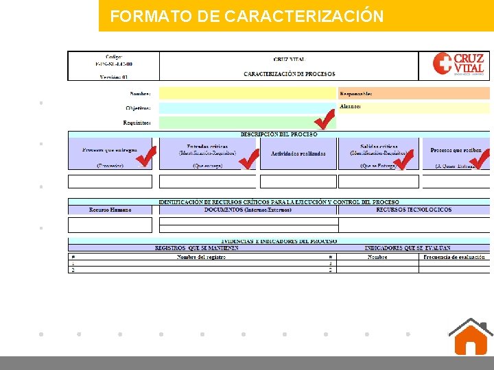 FORMATO DE CARACTERIZACIÓN www. company. com 