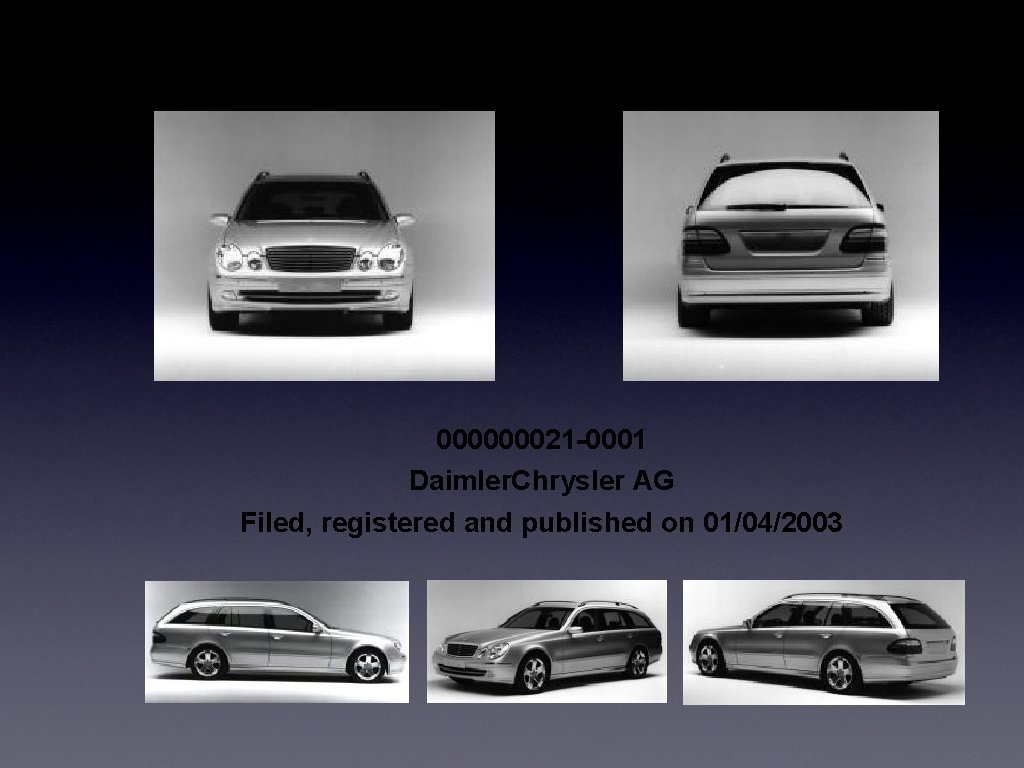 000000021 -0001 Daimler. Chrysler AG Filed, registered and published on 01/04/2003 