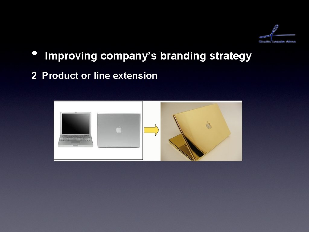  • Improving company’s branding strategy 2 Product or line extension 