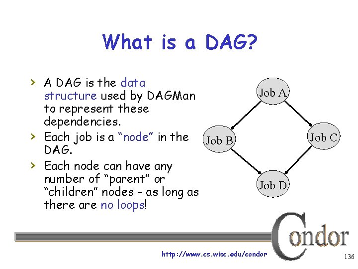 What is a DAG? › A DAG is the data › › structure used