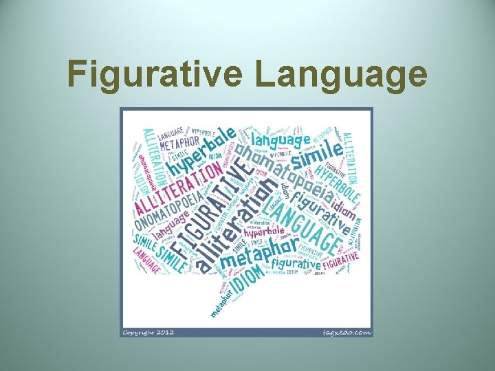 Figurative Language 