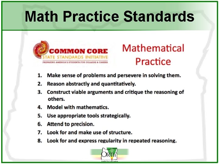 Math Practice Standards 