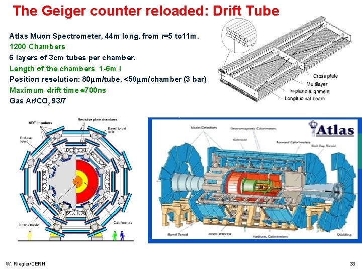 The Geiger counter reloaded: Drift Tube Atlas Muon Spectrometer, 44 m long, from r=5