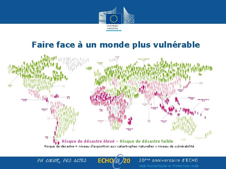 Faire face à un monde plus vulnérable Risque de désastre élevé – Risque de Faire face à un monde plus vulnérable Risque de désastre élevé – Risque de
