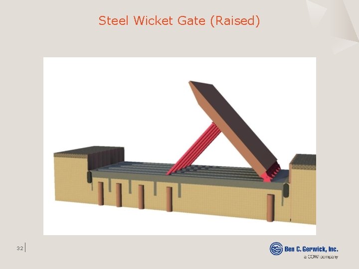 Steel Wicket Gate (Raised) 32 