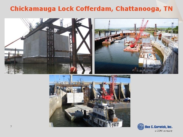 Chickamauga Lock Cofferdam, Chattanooga, TN 7 