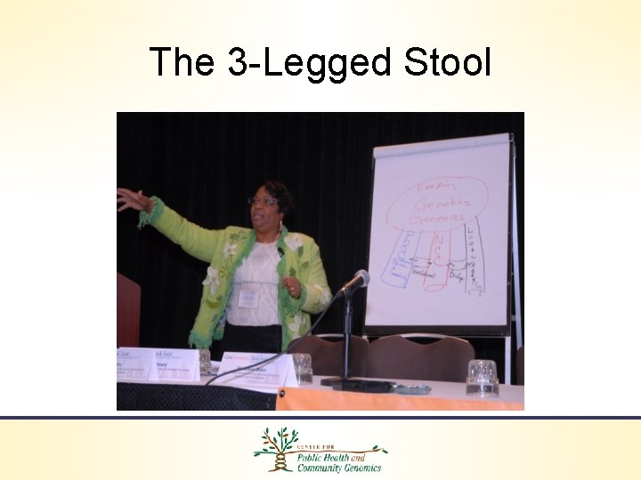 The 3 -Legged Stool 
