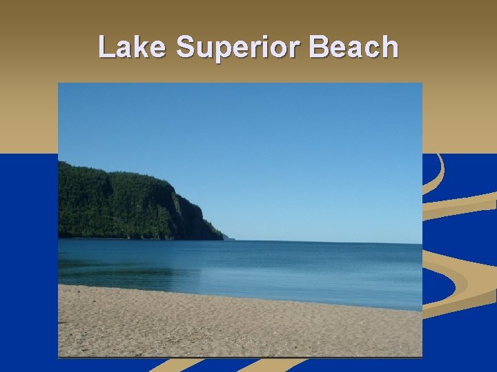 Lake Superior Beach 