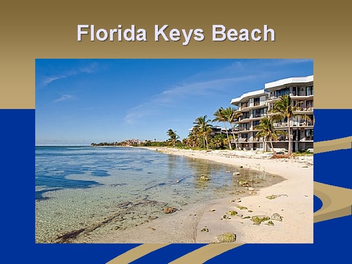 Florida Keys Beach 