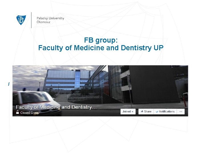 FB group: Faculty of Medicine and Dentistry UP / 