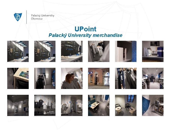 UPoint Palacký University merchandise 