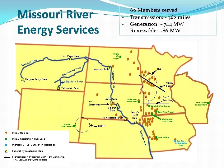 - Missouri River Energy Services - Rugby Wind Project Fort Peck Dam ver i