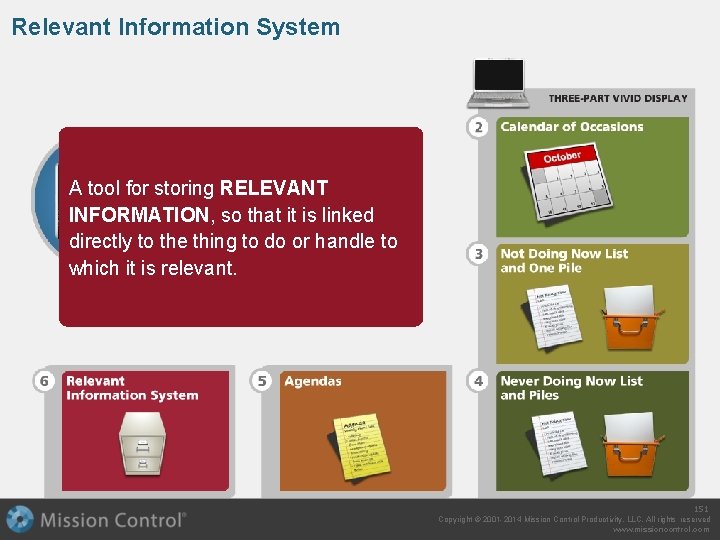Relevant Information System A tool for storing RELEVANT INFORMATION, so that it is linked