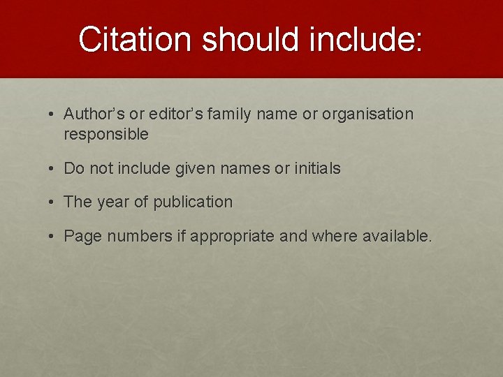 A Guide To Referencing At Rcdc What Is