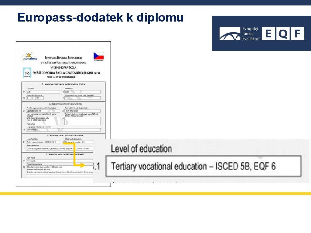 Europass-dodatek k diplomu 