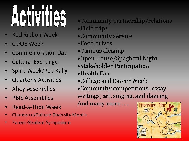 • • • Red Ribbon Week GDOE Week Commemoration Day Cultural Exchange Spirit • • • Red Ribbon Week GDOE Week Commemoration Day Cultural Exchange Spirit