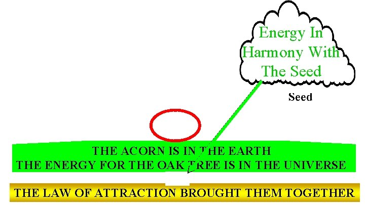 An Acorn Is Planted EFFECT In The Earth. . . Energy In The Energy