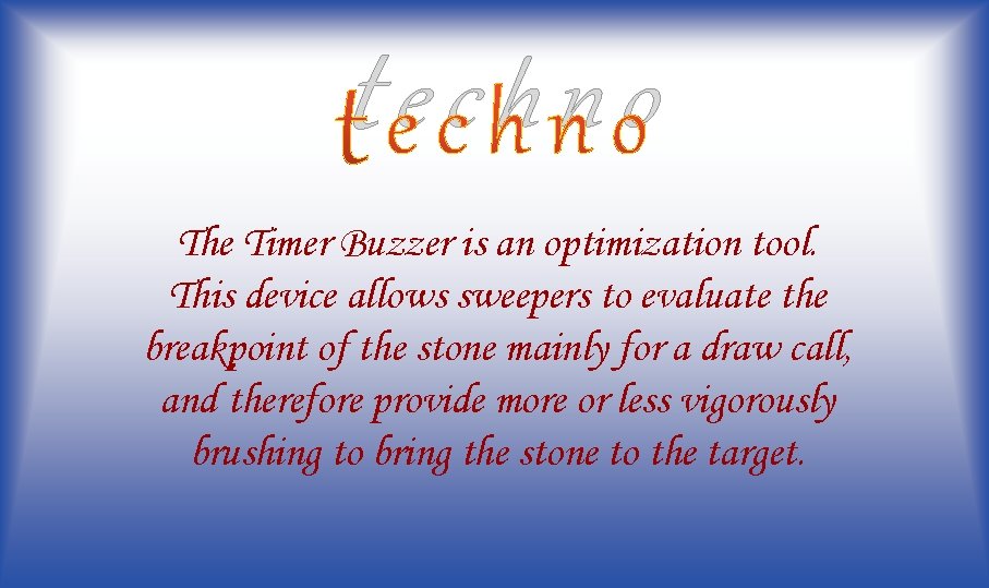 techno The Timer Buzzer 3 8 Presentation www