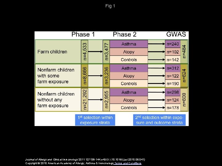 Fig 1 Journal of Allergy and Clinical Immunology 2011 127138 -144. e 4 DOI: