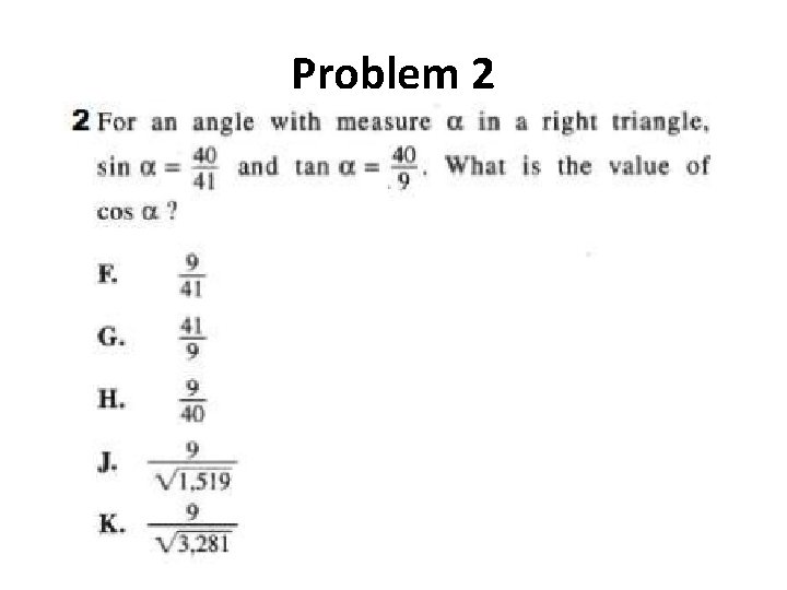 Problem 2 