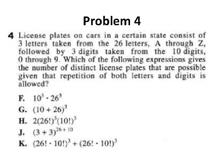 Problem 4 