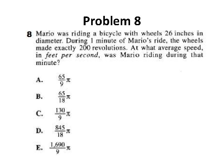 Problem 8 