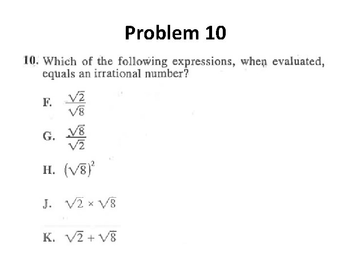 Problem 10 