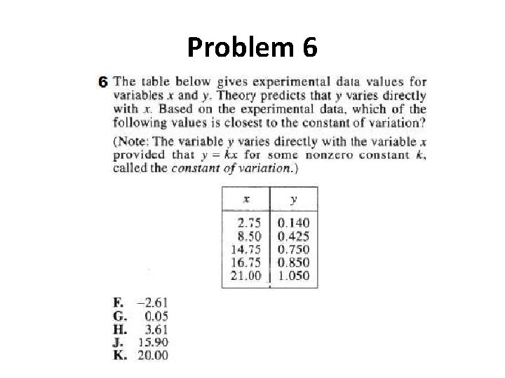 Problem 6 