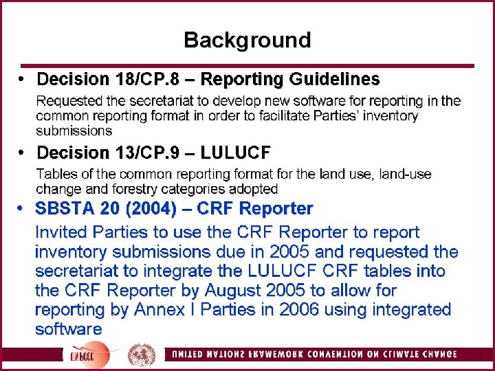Background 