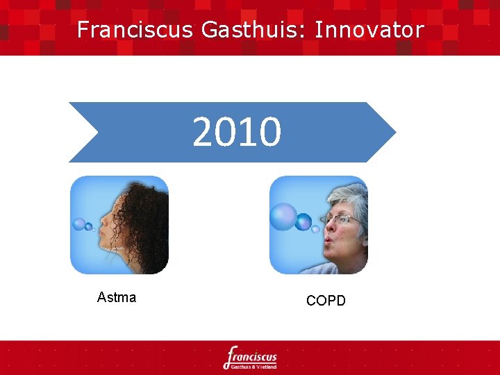 Franciscus Gasthuis: Innovator 2010 Astma COPD 