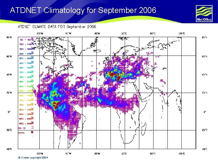 ATDNET Climatology for September 2006 © Crown copyright 2004 Page 13 