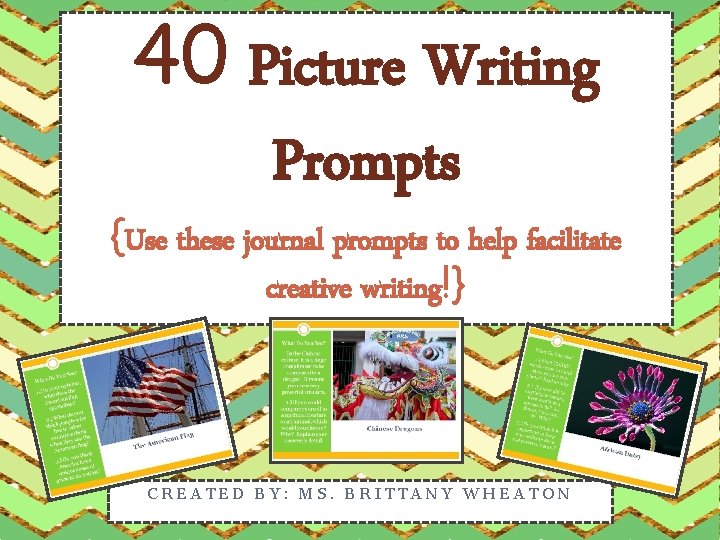 40 Picture Writing Prompts {Use these journal prompts to help facilitate creative writing!} CREATED