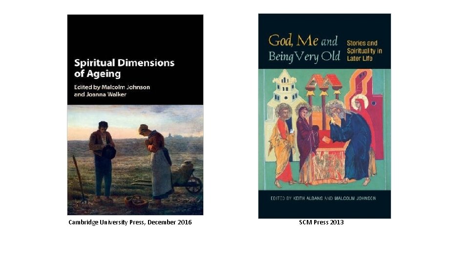  Cambridge University Press, December 2016 SCM Press 2013 