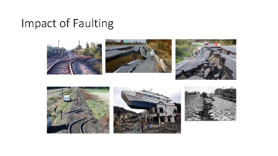 Impact of Faulting Impact of Faulting