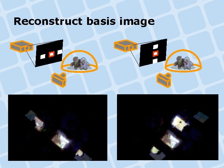 Reconstruct basis image Reconstruct basis image