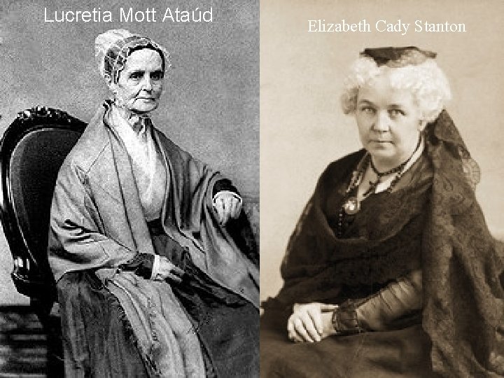 Lucretia Mott Ataúd Elizabeth Cady Stanton 