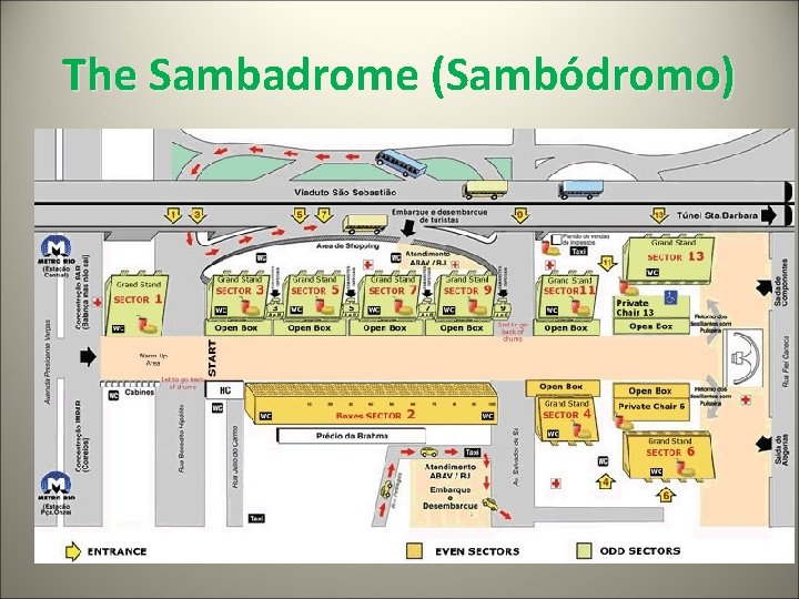 The Sambadrome (Sambódromo) 