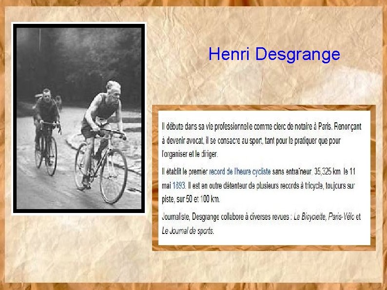 Henri Desgrange 
