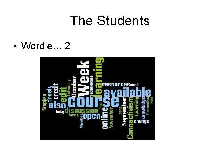 The Students • Wordle… 2 