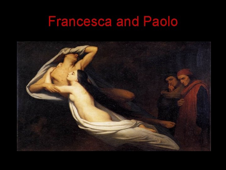 Francesca and Paolo 