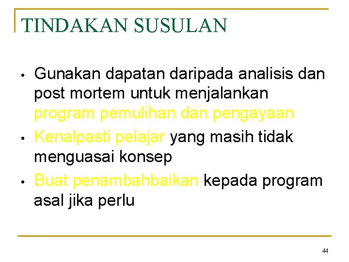 Head Count Puan Tengku Azuan Binti Tengku Mohamed